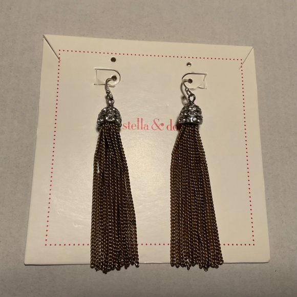 Stella & Dot Selby Fringe earrings - Picture 2 of 2